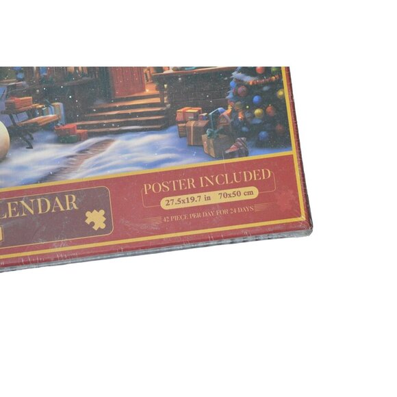 Advent Calendar Jigsaw Puzzle 1008 Pieces Christmas Celebration Theme Includes P - Picture 3 of 3